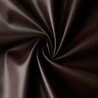 PU Leather Dark Brown Fabric