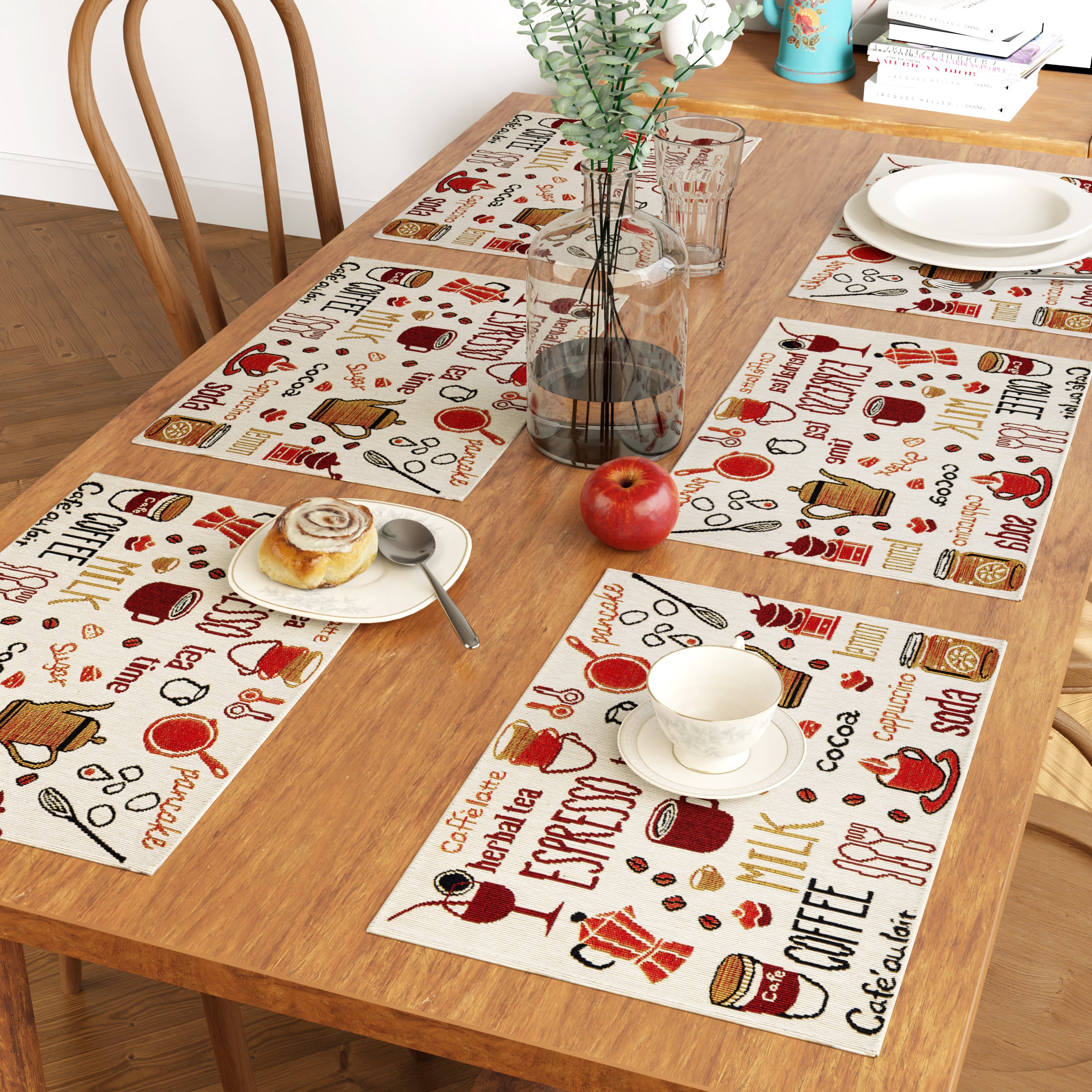 Cotton Espresso Placemat (Pack of 6)