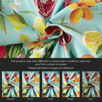 Polyester Pineapple Table Cloth (Pack of 1)