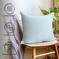 Cotton Canvas Cushion Cover