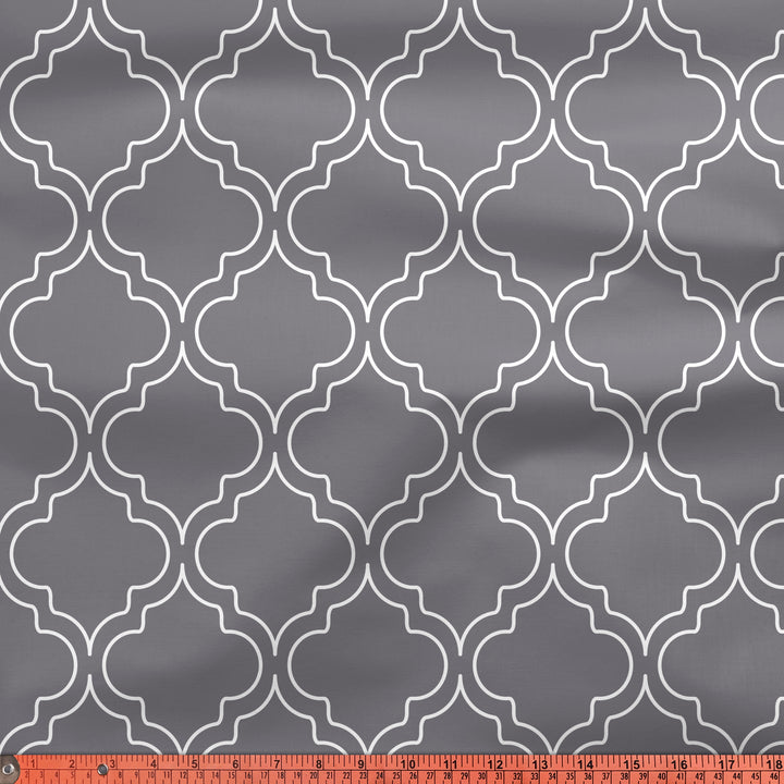20s Sheeting Grey Tiles Fabric (1 Meter)