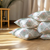 Micro Light Grey Cushion Cover