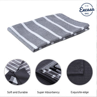Cotton Grey Kitchen Towel (Pack of 5)