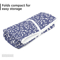 20s Sheeting Blue Leaflet Ironing Mat (Pack of 1)