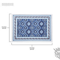 Cotton Indigo-03 Placemat (Pack of 6)