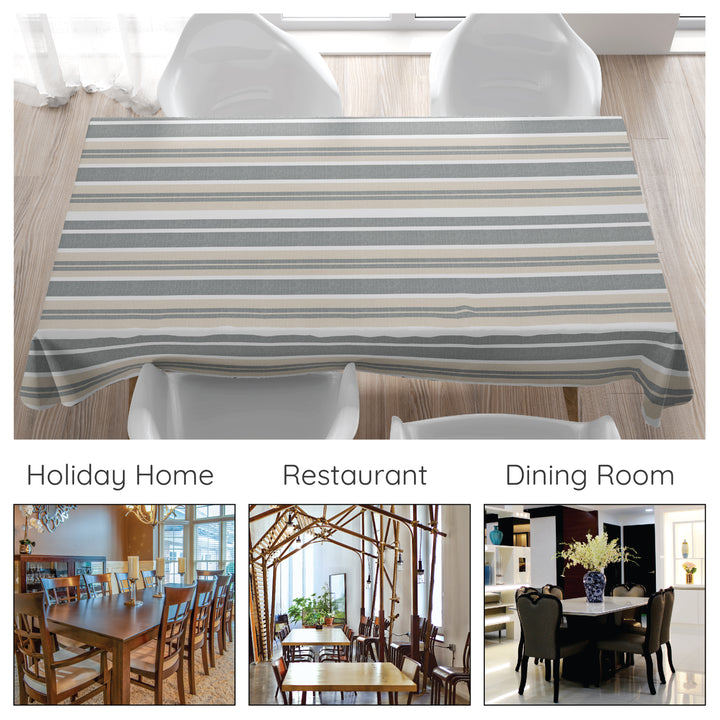Cotton Olive Table Cloth (Pack of 1)