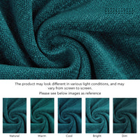 Chenille Azul Blue Table Runner