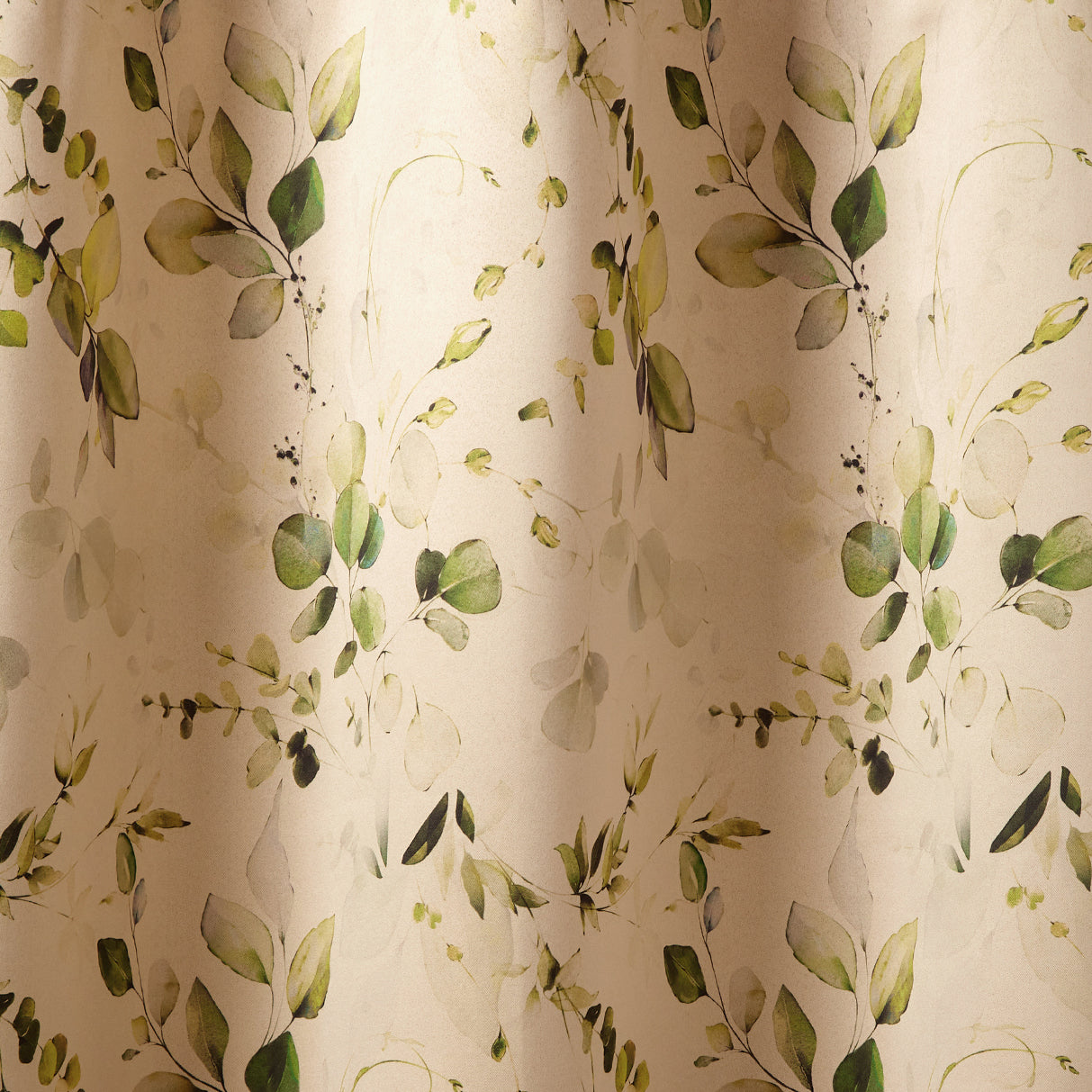 Blackout Polyester Fabric - by The Meter - 100 x 117 cm - Floral Digital Print - Blocks Light, Sound & Heat - Perfect for Blackout Blinds, Door Curtains, Window