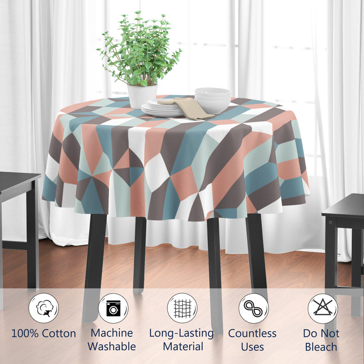 Cotton Aspect Table Cloth (Pack of 1)