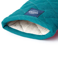 Cotton Azul Blue Oven Gloves (Pack of 2)