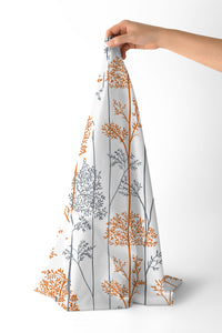 Printed Satin Fabric by Meter | Wide - 58 Inch Width (147 cm) | Soft Polyester Cloth for Curtains, Cushion Covers, Dresses, Kurtis, Crafts, Craft Sewing & Home Decor