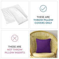 Cotton Lime Green with purple Cushion Cover (Pack of 2)