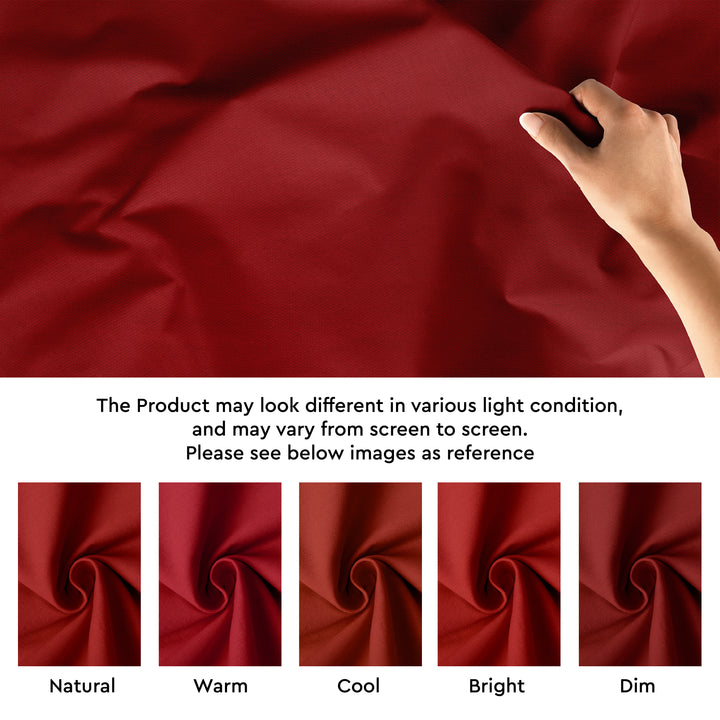Mercerised Cotton Canvas Fabric, 100x150 cm Wide | Sold by the Metre, Cut to Length | Fabric For Cushions, Sofa Covers, Light Upholstery, Embroidery, Dress Material