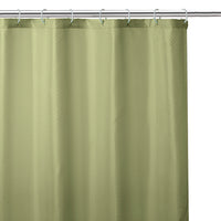 Polyester ZZ Sage Shower Curtain (Pack of 1)