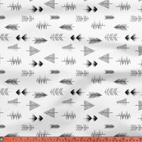 20s Sheeting Black arrow Fabric (1 Meter)