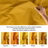 Mercerised Cotton Canvas Fabric, 100x150 cm Wide | Sold by the Metre, Cut to Length | Fabric For Cushions, Sofa Covers, Light Upholstery, Embroidery, Dress Material