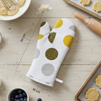 20s Sheeting Yellow Moon Oven Gloves (Pack of 2)