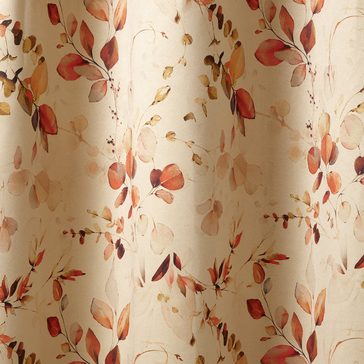 Blackout Polyester Fabric - by The Meter - 100 x 117 cm - Floral Digital Print - Blocks Light, Sound & Heat - Perfect for Blackout Blinds, Door Curtains, Window