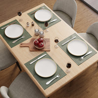 PU Leather Green Placemat