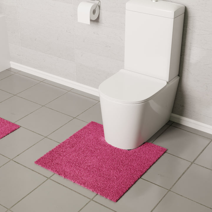 Cotton Pink Bathmat (Pack of 2)