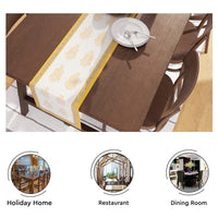 Cotton Yellow-01 Table Runner (Pack of 1)