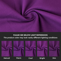 Cotton Purple Table Napkins (Pack of 6)