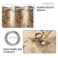 Blackout L1 Gold Curtain (Pack of 2)