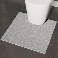 Cotton Light Grey Bathmat (Pack of 2)