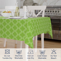 Polyester Greenery Table Cloth (Pack of 1)