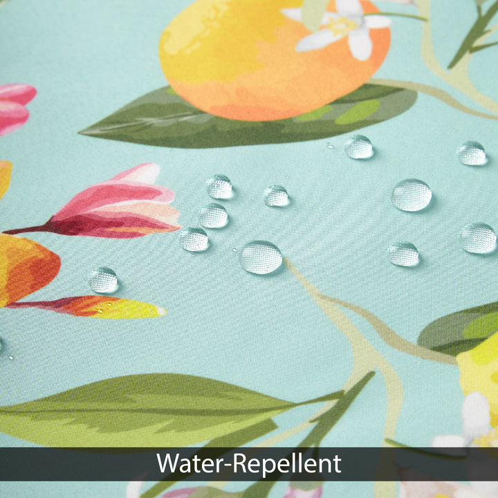 Polyester Pineapple Shower Curtain (Pack of 1)