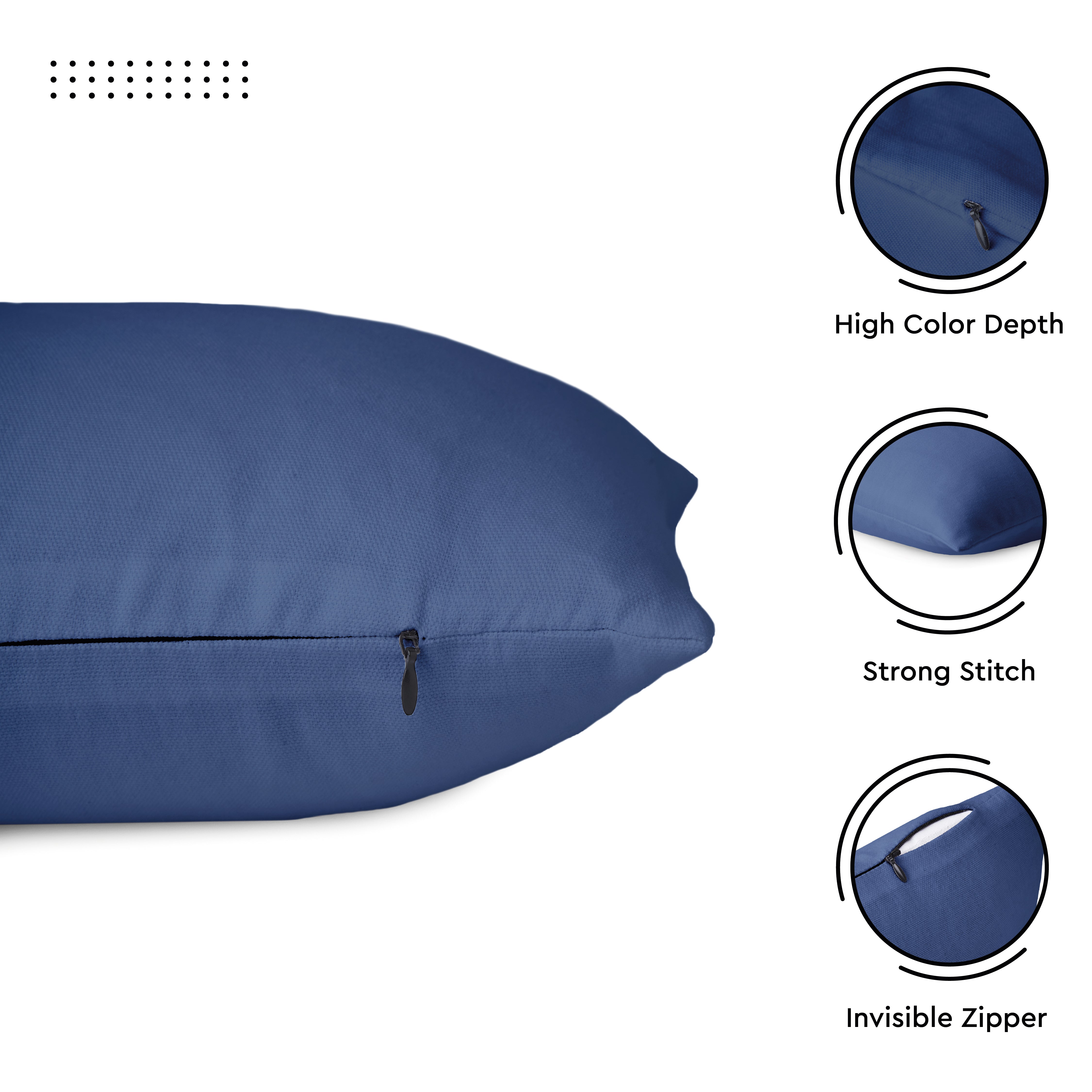 Cotton Canvas Cushion Cover