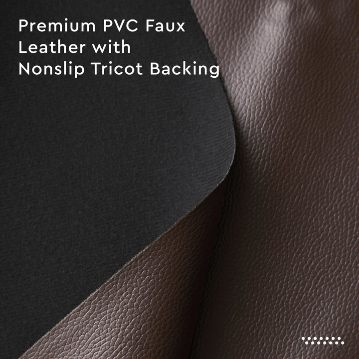 PVC Leather Chocolate Table Runner (Pack of 1)