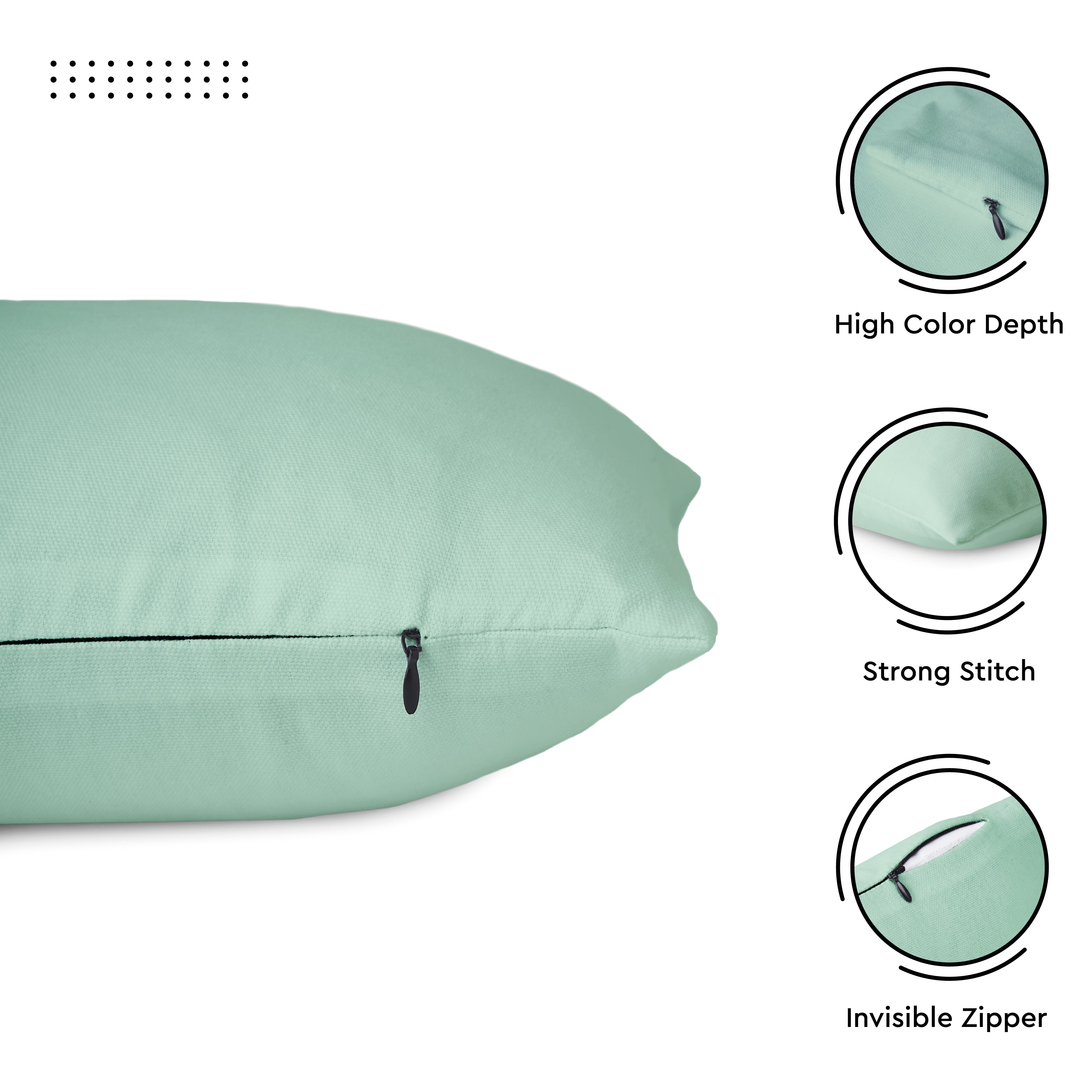 Cotton Canvas Cushion Cover