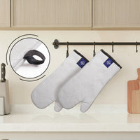 20s Sheeting - Silver Oven Gloves (Pack of 2)