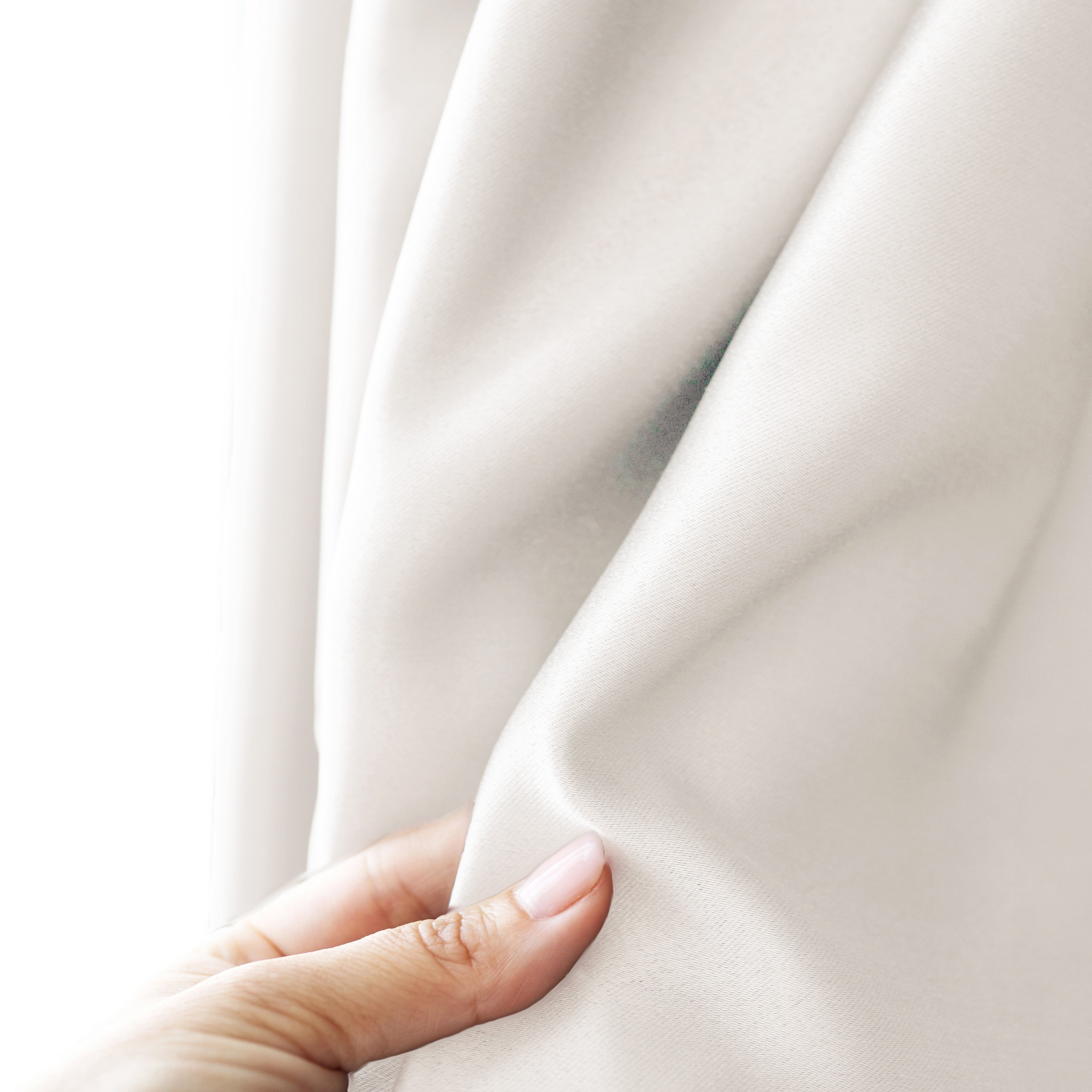Blackout Polyester Fabric for Curtains - By the Meter - Perfect for use as Door Curtains, Window Panel Drapes for Bedrooms, Blackout Blinds