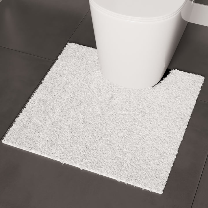 Cotton White Bathmat (Pack of 2)