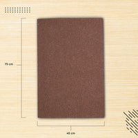 Coir Door Mats for Home Entrance Thick Anti-slip Welcome Doormat with PVC Back | Ideal for Indoor, Outdoor, Patio, Home and Office | Durable and Easy to Clean