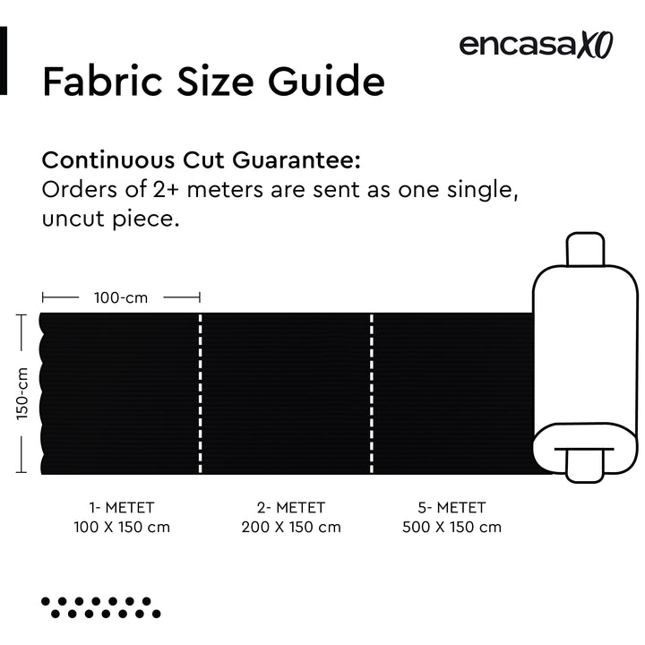 Corduroy Fabric by the Meter, 59" Wide Premium 238 GSM Polyester Upholstery & Sewing Material, Soft Ribbed Fabric for Sofa/Cushion Covers, Trousers, Curtains & DIY Crafts
