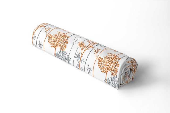 Printed Satin Fabric by Meter | Wide - 58 Inch Width (147 cm) | Soft Polyester Cloth for Curtains, Cushion Covers, Dresses, Kurtis, Crafts, Craft Sewing & Home Decor