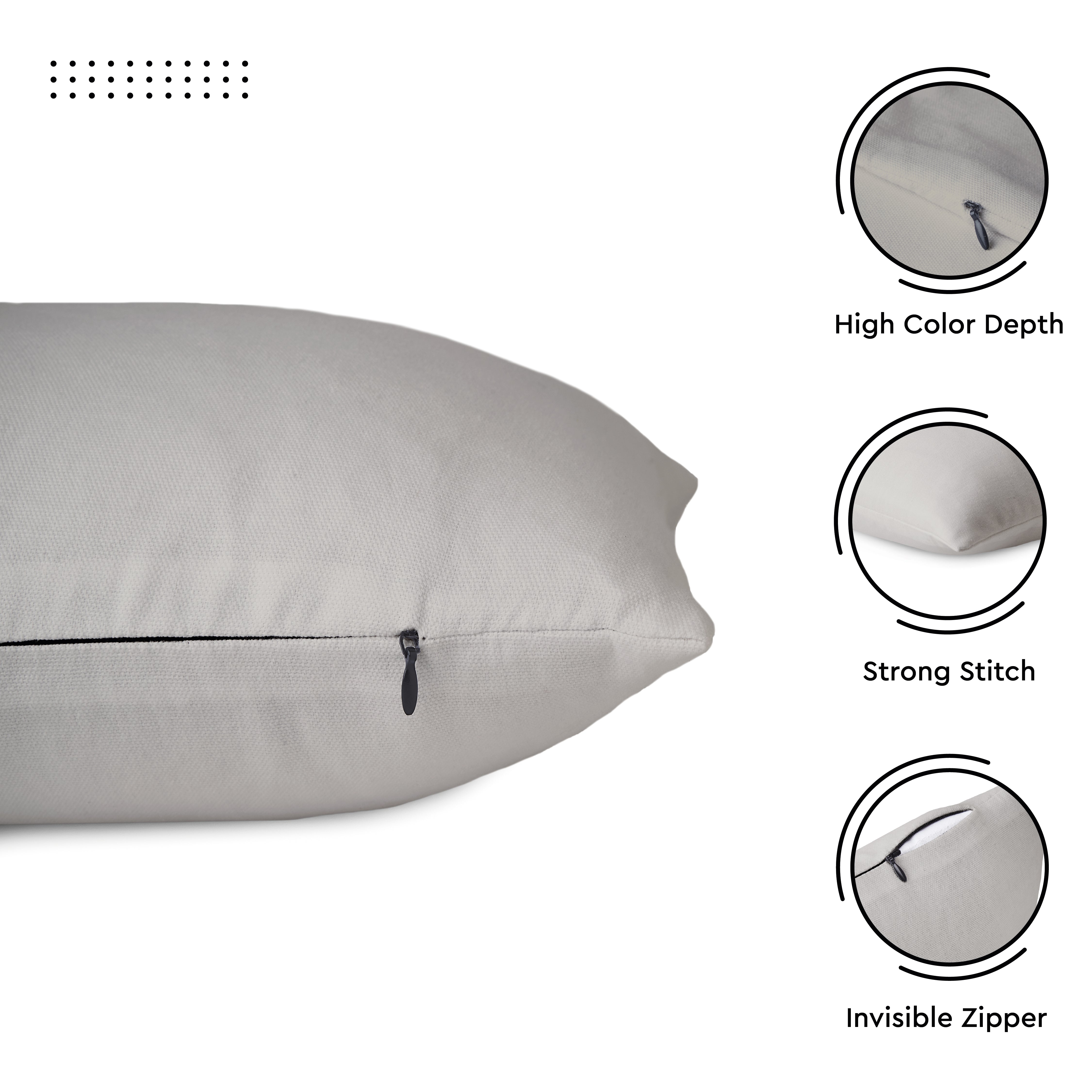 Cotton Canvas Cushion Cover