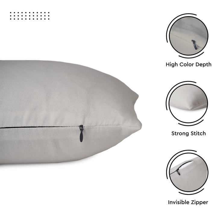 Cotton Canvas Cushion Cover
