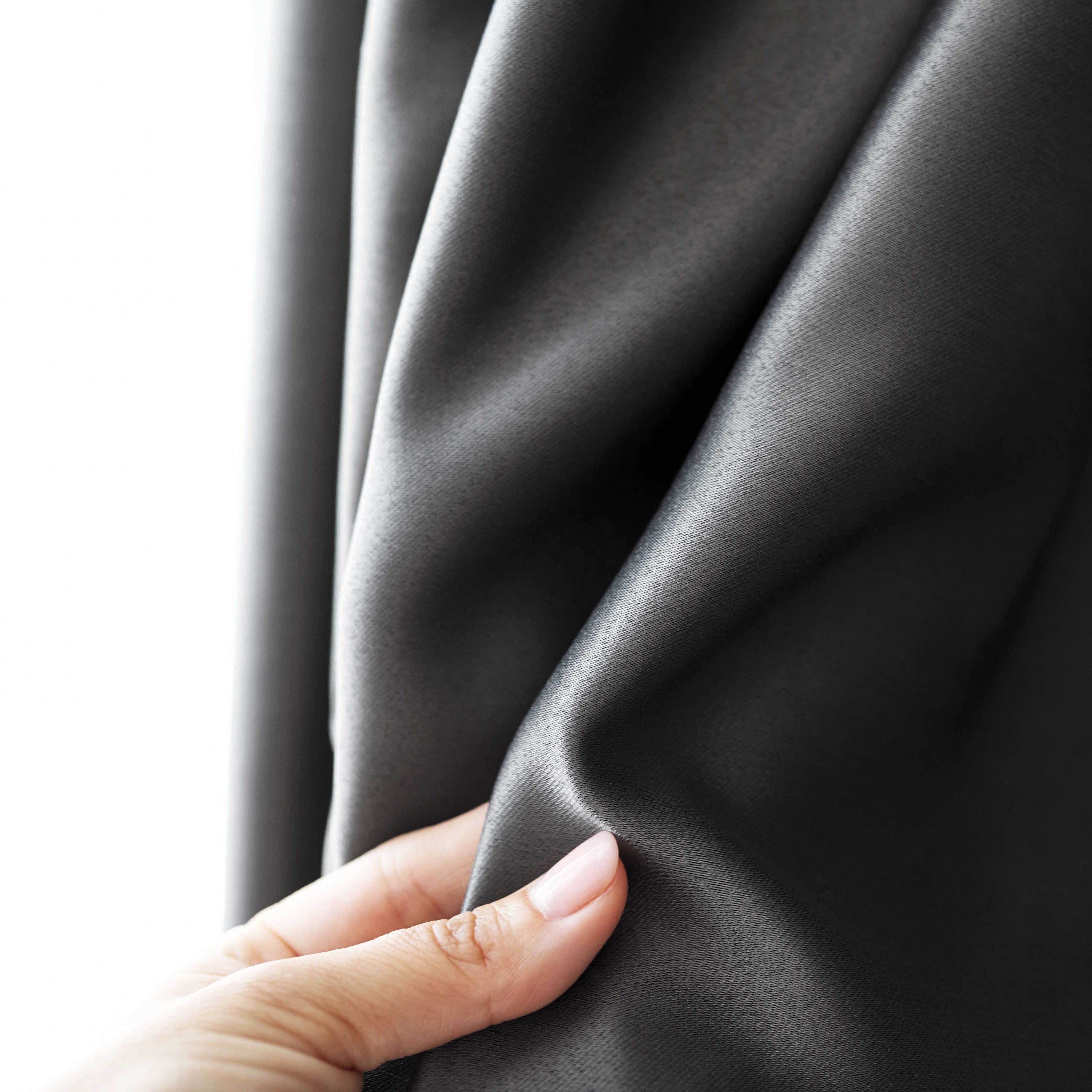Blackout Polyester Fabric for Curtains - By the Meter - Perfect for use as Door Curtains, Window Panel Drapes for Bedrooms, Blackout Blinds