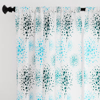 Polyester Blowball Curtain (Pack of 2)