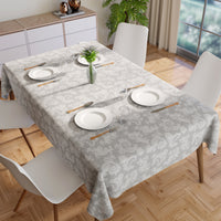 Cotton Grey Table Cloth (Pack of 1)