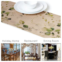Blackout Polyester L1 Olive Table Runner (Pack of 1)