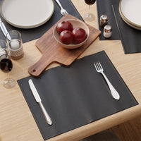 PU Leather Navy Blue Placemat