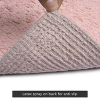 Cotton Peach Bathmat (Pack of 4)