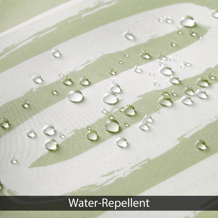 Polyester Boho Maze Sage Shower Curtain (Pack of 1)