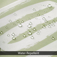 Polyester Boho Maze Sage Shower Curtain (Pack of 1)