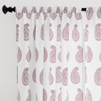 Polyester Paisleys Curtain (Pack of 2)